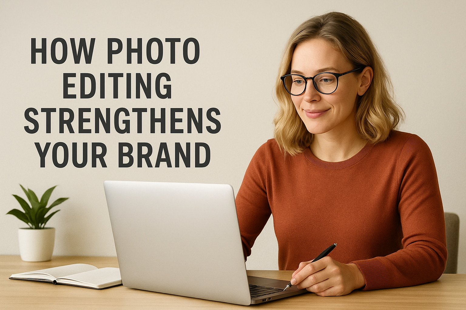 How Photo Editing Strengthens Your Brand